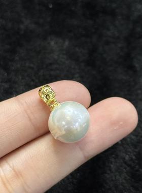 s925银淡水珍珠吊坠-多样性发货-约13mm-Y7993
