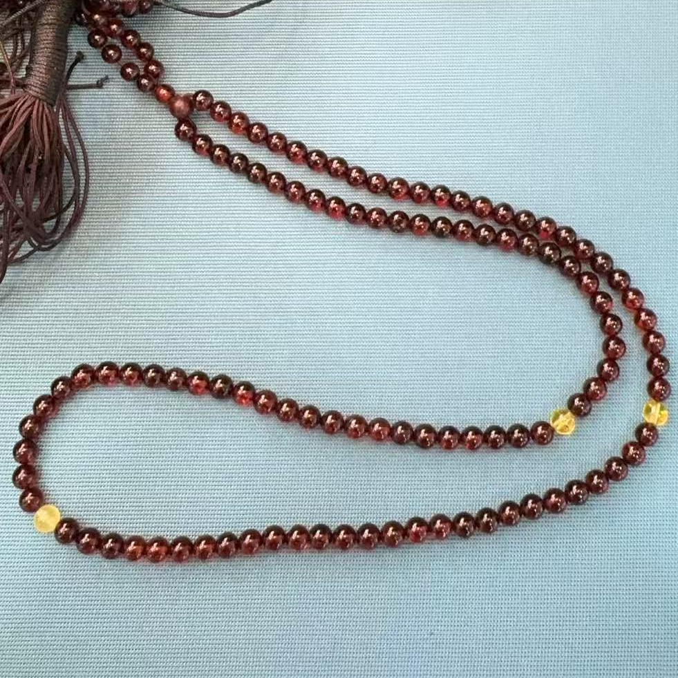 血珀项链-约4mm-多样性发货-HL名