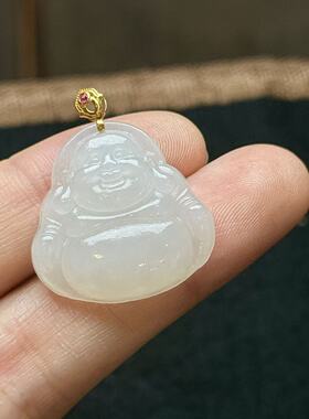 18k和田玉吊坠 -约30*24*5mm-多样性发货-ZC星 B2613