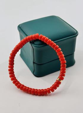 南红（玛瑙）药片手串-约6mm-多样性发货- H祥- A7202