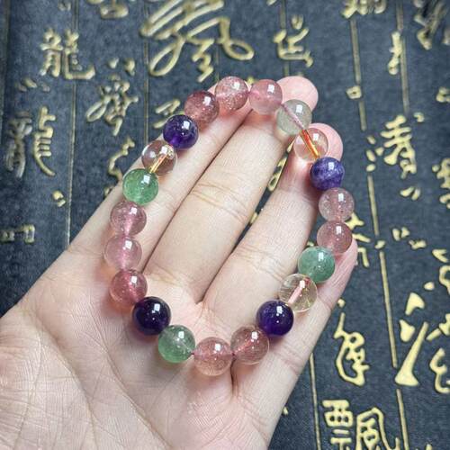 水晶多宝-约9mm多样性发货- S优- A7200