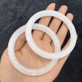 BD千 多样性发货 Y3659 约9mm 石英质玉天池雪莲手镯