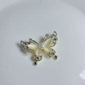 A7414 ZG珍 淡水珍珠蝴蝶胸针 多样性发货