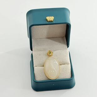 约23 YSP金 多样性发货 V508 10mm 18k和田玉白玉佛