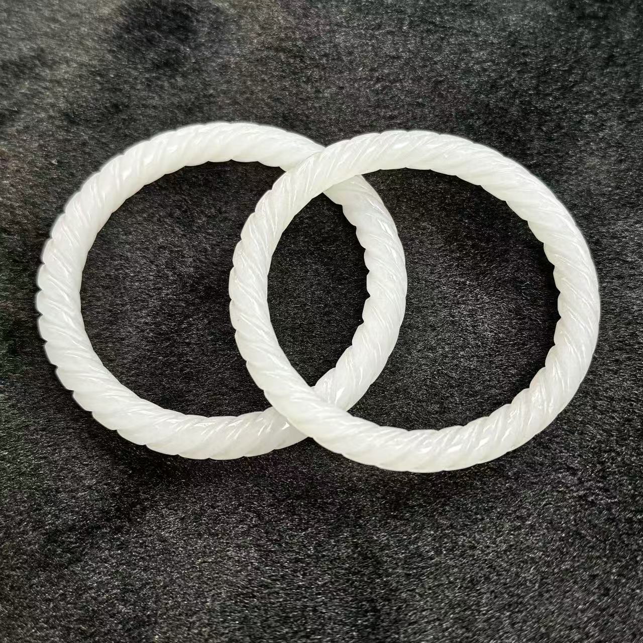 金丝玉（石英岩玉）手镯-约8mm-多样性发货-BD千-Y4466