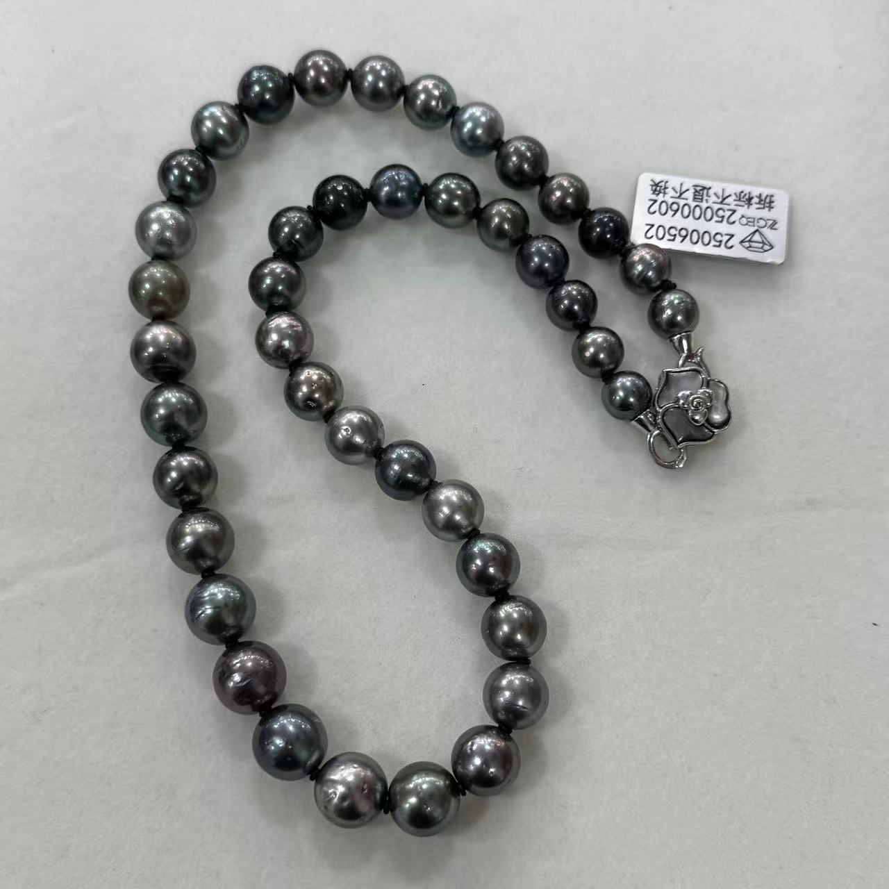 大溪地海水珍珠项链-约9*11mm-多样性发货-C七-Y5201