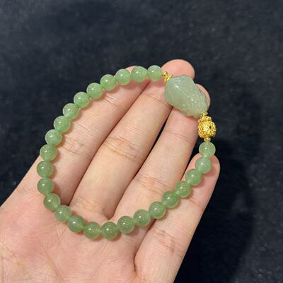 和田玉diy手串-约5mm-多样性发货- H春-A1823