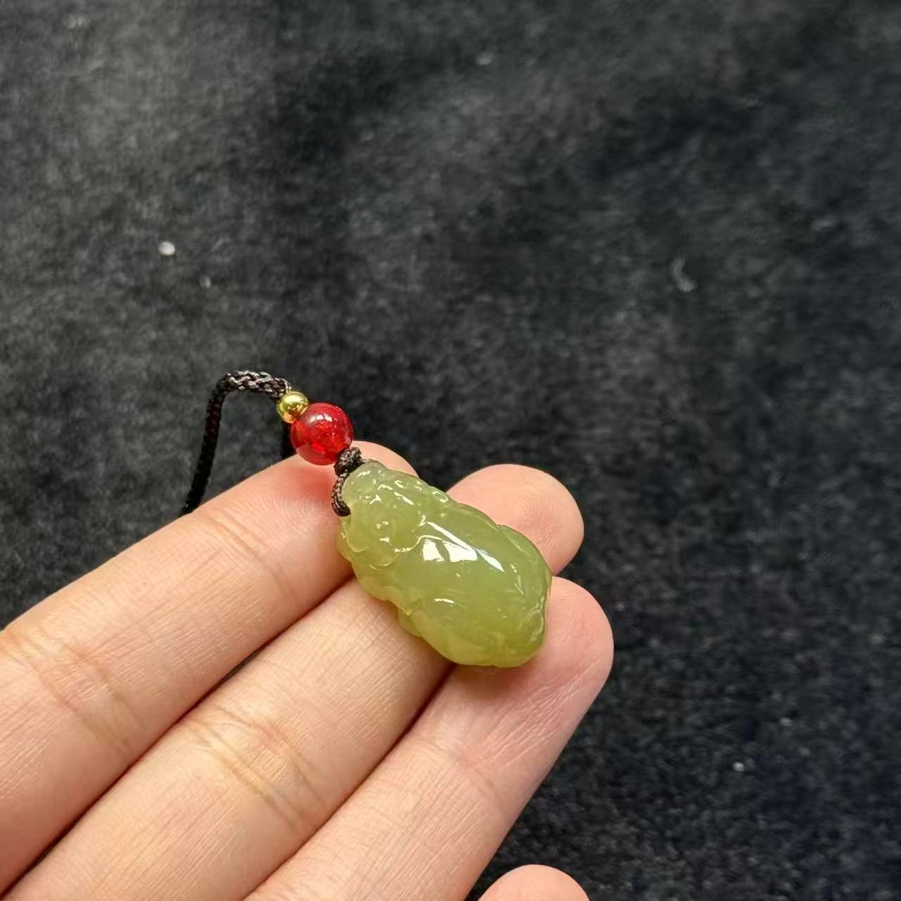和田玉貔貅吊坠-约24*14*10mm-多样性发货- Z老 G2062