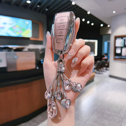 适用吉利星越L钥匙套星瑞GS帝豪GL包壳博越熊猫缤越缤瑞豪越车扣