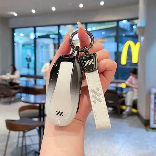 适用于2025新款智己LS6钥匙套23-24-25款Ls7车L6高档L7金属包扣