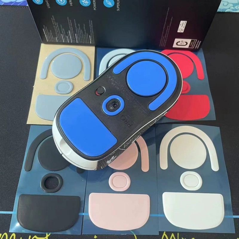 适用罗技gpw三代鼠标脚贴特氟龙鼠标脚垫 脚贴GPXS2足贴ICE冰版