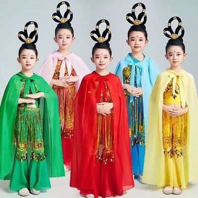 儿童西游记妖怪服装铁扇公主蜘蛛精白骨精玉兔嫦娥观音演出服饰