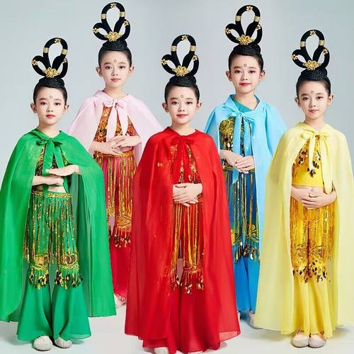 儿童西游记妖怪服装铁扇公主蜘蛛精白骨精玉兔嫦娥观音演出服饰