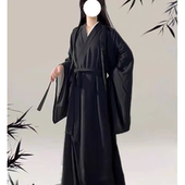 魏晋风日常古装 汉服男女改良直裾2025新款 古风晋制交领襦裙秋冬款