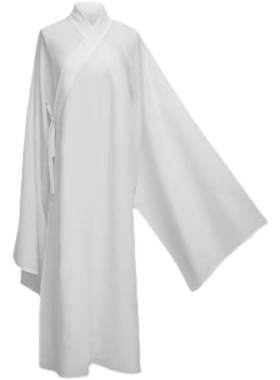 儿童汉服黑白中衣中裤补服交领男女古装里衣内搭春夏睡衣中裙云袜