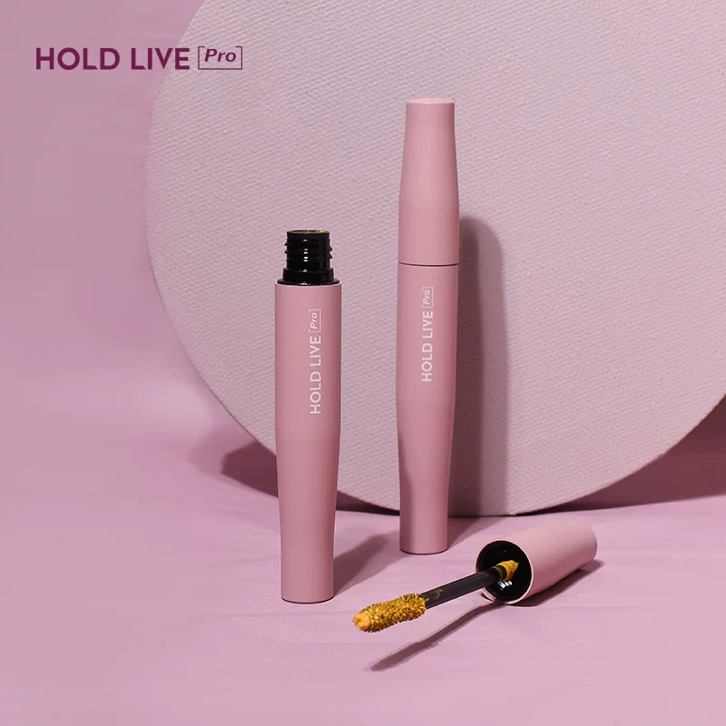 Dense curling waterproof mascara, no smudge, thin brush