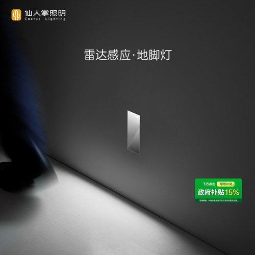 仙人掌照明雷达感应楼梯踏步灯