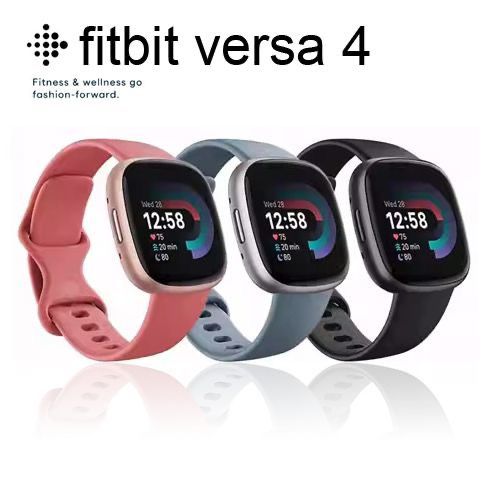 Fitbit versa 4手表智能手表心率监测运动防水