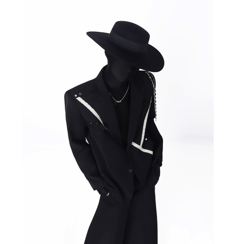 BlackClothes痞帅宽松男西装