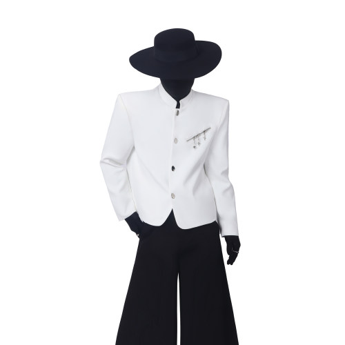 BlackClothes痞帅秋冬立领外套