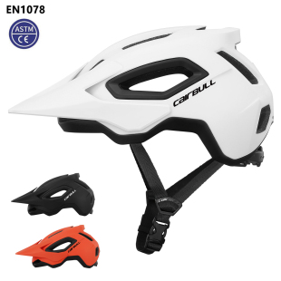 Cairbull林道越野半盔山地自行车骑行头盔一体成型超轻透气安全帽