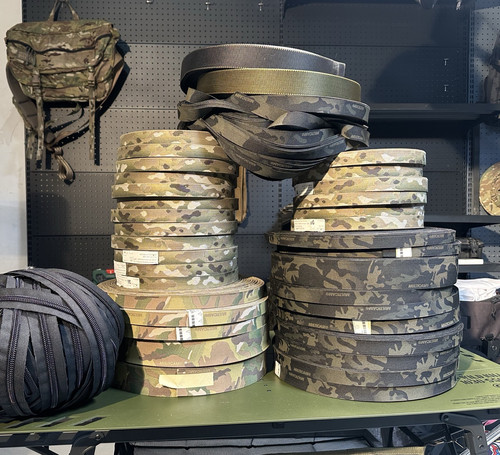 正品Multicam双面转印包边带织带印花