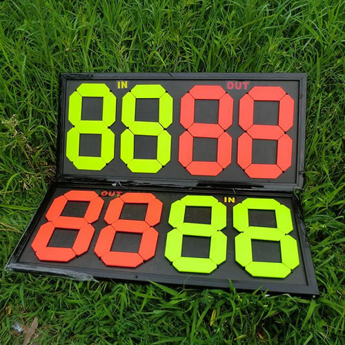 足球换人牌二位四位足球裁判装备