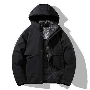 年底清仓2023年冬季新款三防冲锋衣90羽绒服多色工装户外羽绒服大