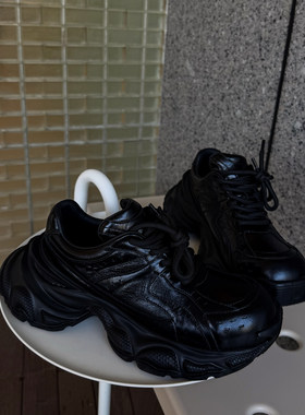 真是服了黑武士复古老爹鞋运动鞋