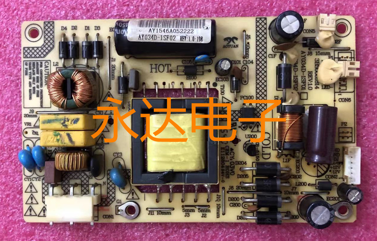 Original V3216WP G318YBA Power Board AY034D 1SF01 3BS0061814จุด|spot ...