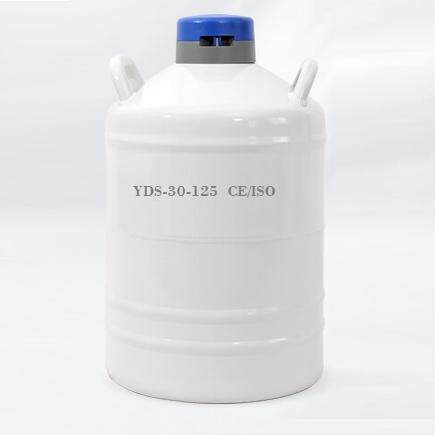 YDS-30-125大口径方提桶液氮罐