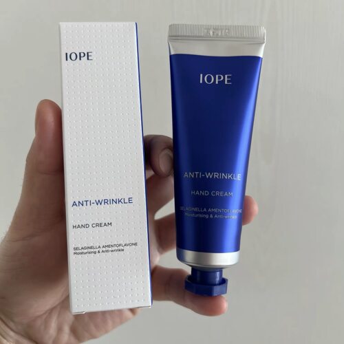 【韩国正品】IOPE艾诺碧亦博ANTI护手霜补水滋润抗皱亮肤修护50ml