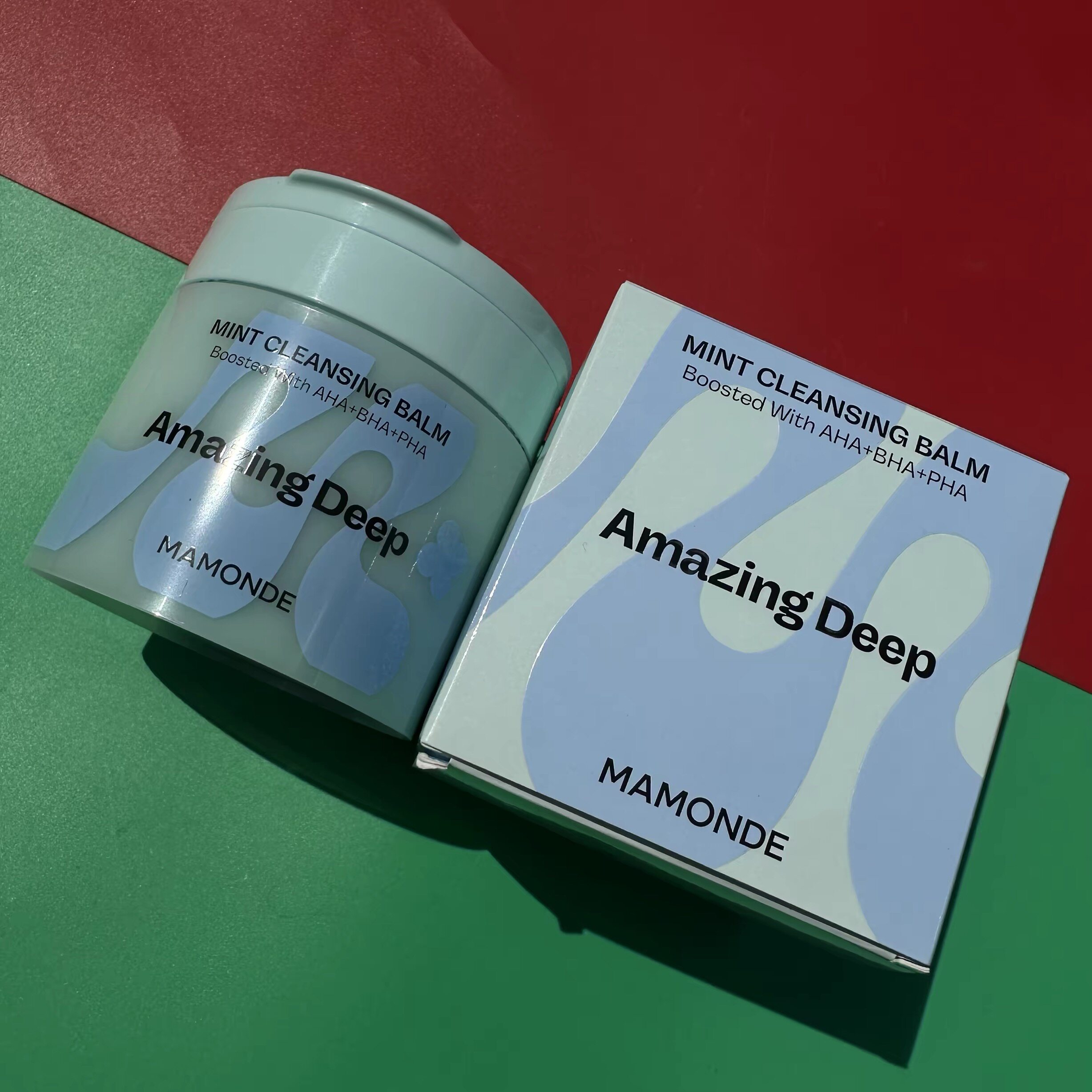 【韩国正品】mamonde梦妆薄荷卸妆膏90ml深层清洁洗镇定保湿温和