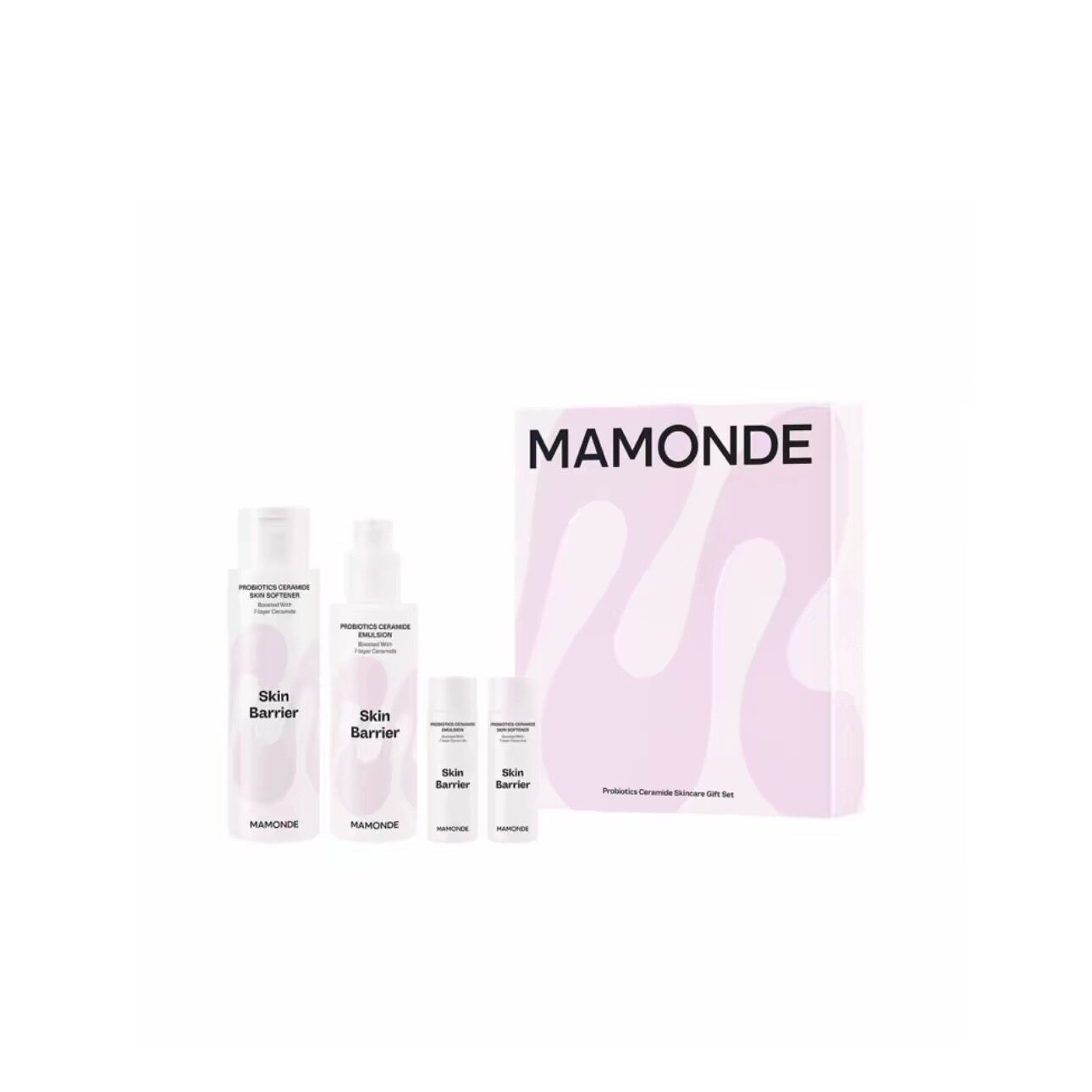 【Mamonde】梦妆花萃水乳洁面护肤套装净白透亮保湿滋润