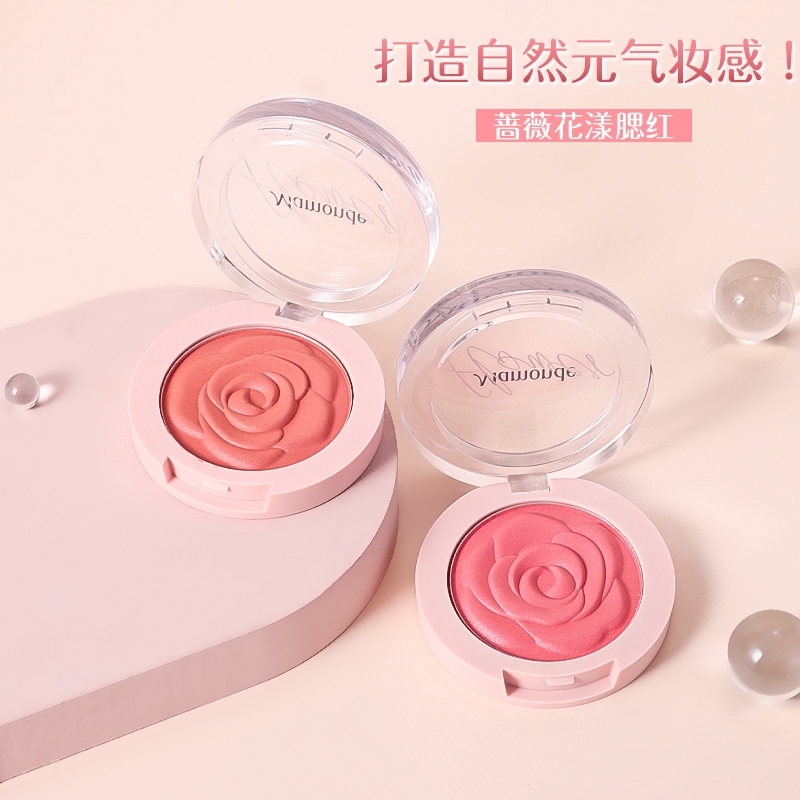 【韩国正品】特价到25年3月Mamonde梦妆腮红蔷薇花漾胭脂修饰自然