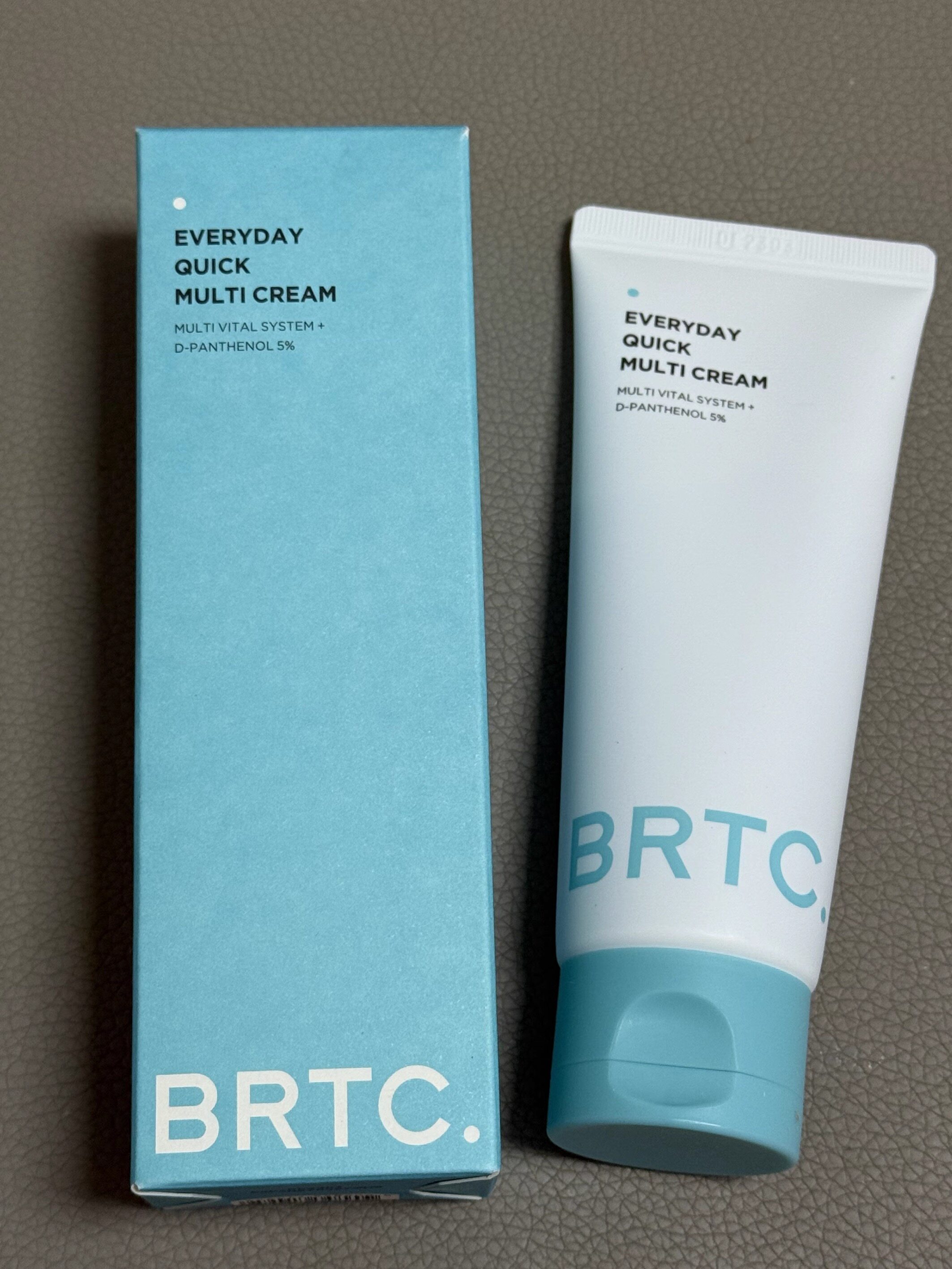【韩国正品】BRTC碧尔缇希全天快速保湿面霜舒缓滋润60ml蓝白