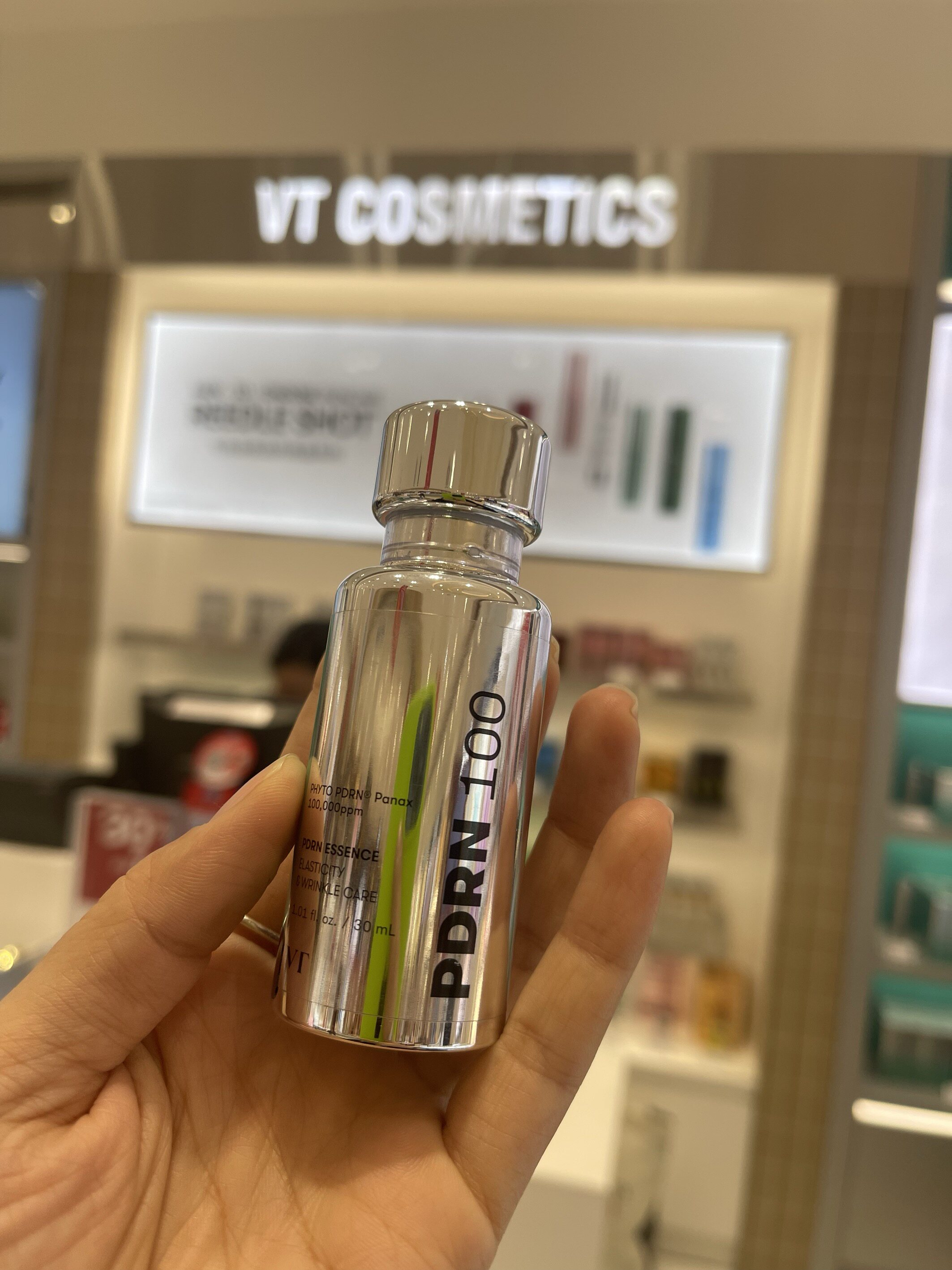 【韩国正品】PDRN VT100精华液保湿抗老紧致抗皱淡纹提亮肤色30ml