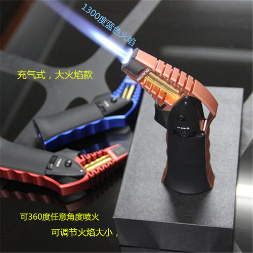 高温烘焙充气喷火枪艾灸烧烤