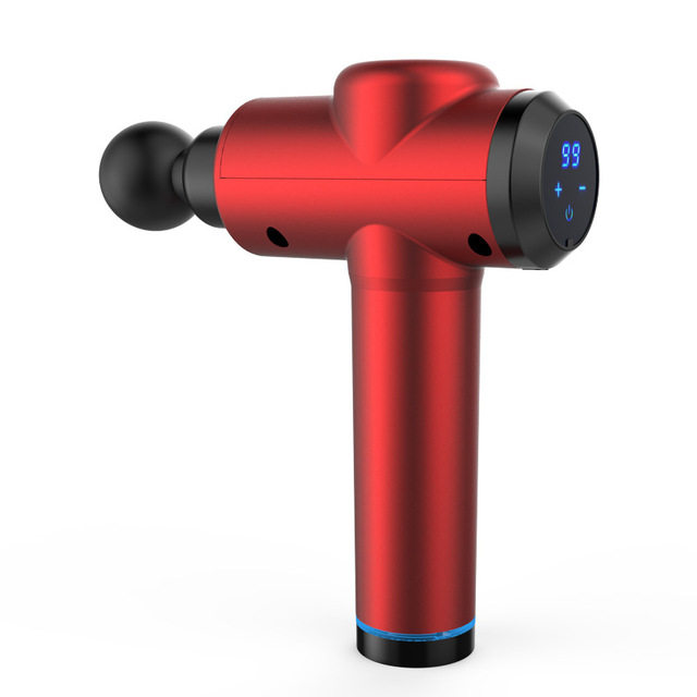 出口110V220V筋膜枪运动电动冲击抢按摩锤家用健身棒震动按摩枪仪