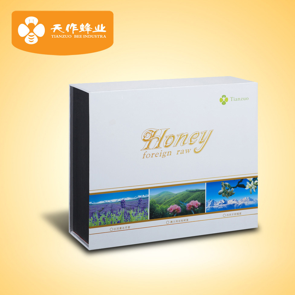 天作进口蜂蜜礼盒法国桉树蜜柑橘蜜过年货送父母长辈领导送礼佳品