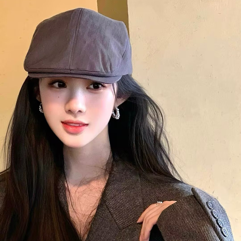 春夏季英伦风复古前进帽