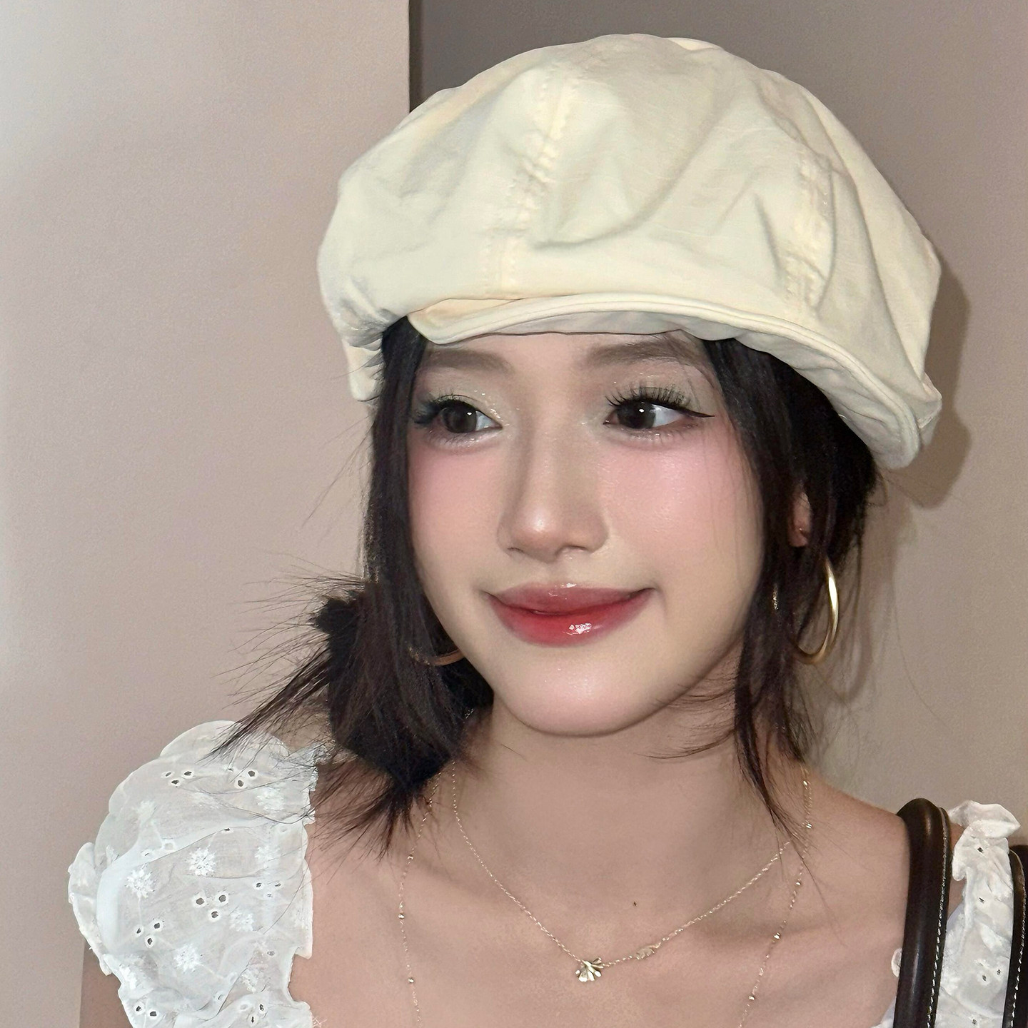 日系复古贝雷帽女韩版文艺百搭报童帽云朵八角帽休闲街头画家帽子