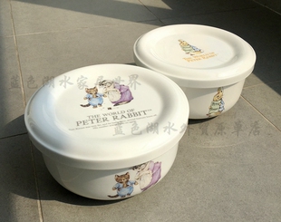 精美好货 CYGJ 060 骨瓷带盖大碗全骨瓷 外贸出口英国订单原单