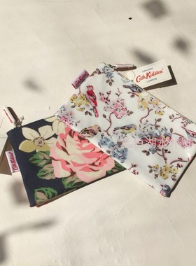 AS-BA-180 绝版小贵货!外贸出口英国原单 小碎花化妆包收纳包