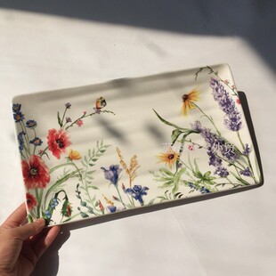 外贸出口美国原单 CYGJ 超大鱼盘 美式 超好艺术陶瓷经典 151