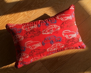 含可拆卸芯 JJZS 外贸出口澳洲订单原单精美刺绣靠垫腰枕 043