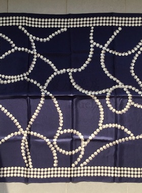 AS-WJ-139 高档大方典雅外贸出口米国原单 真丝桑蚕丝大方巾丝巾