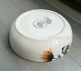 特别好精美美单 CYGJ 118 陶瓷深汤盘菜盘 外贸出口美国原单