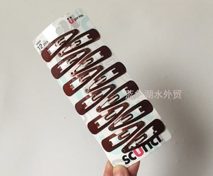 一板12个纯原超级白菜价外贸出口美国原单BB夹发夹发饰 063