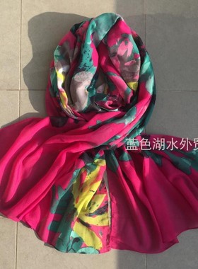 AS-WJ-139 超值英单美丽英伦风外贸出口英国原单 丝巾围巾披肩